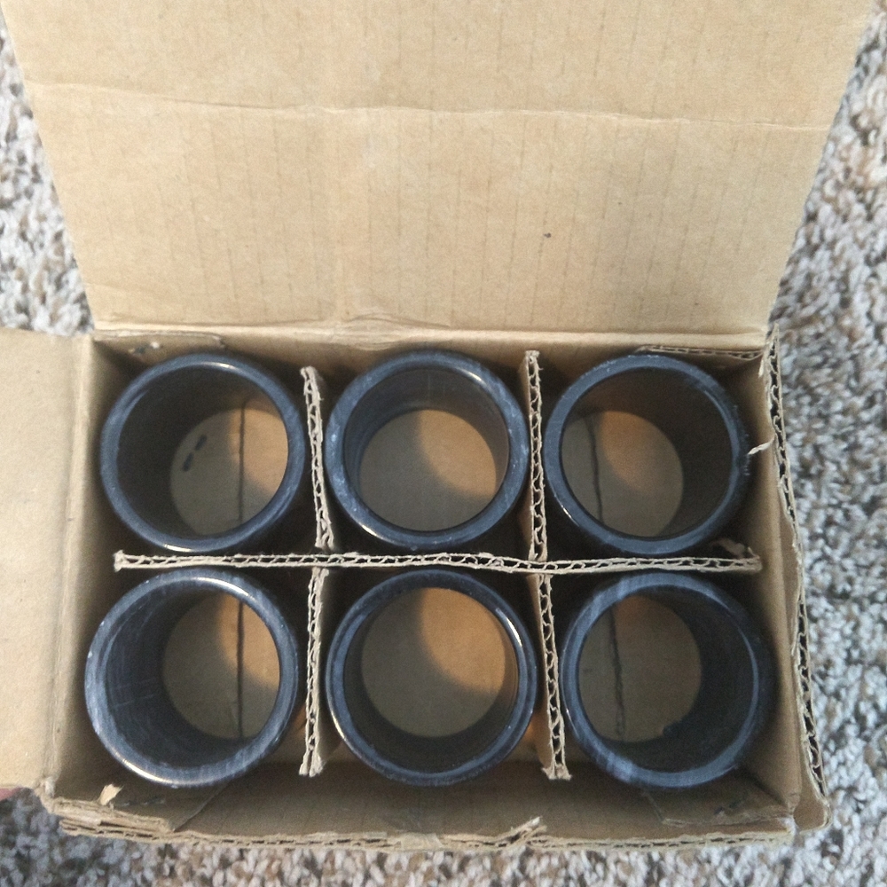 Set of 6 Marble Napkin Rings